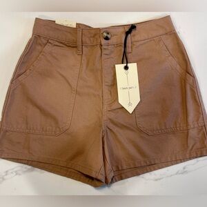 BanJara Shorts Womens NWT Size Medium 
High Rise Brown Carpenter